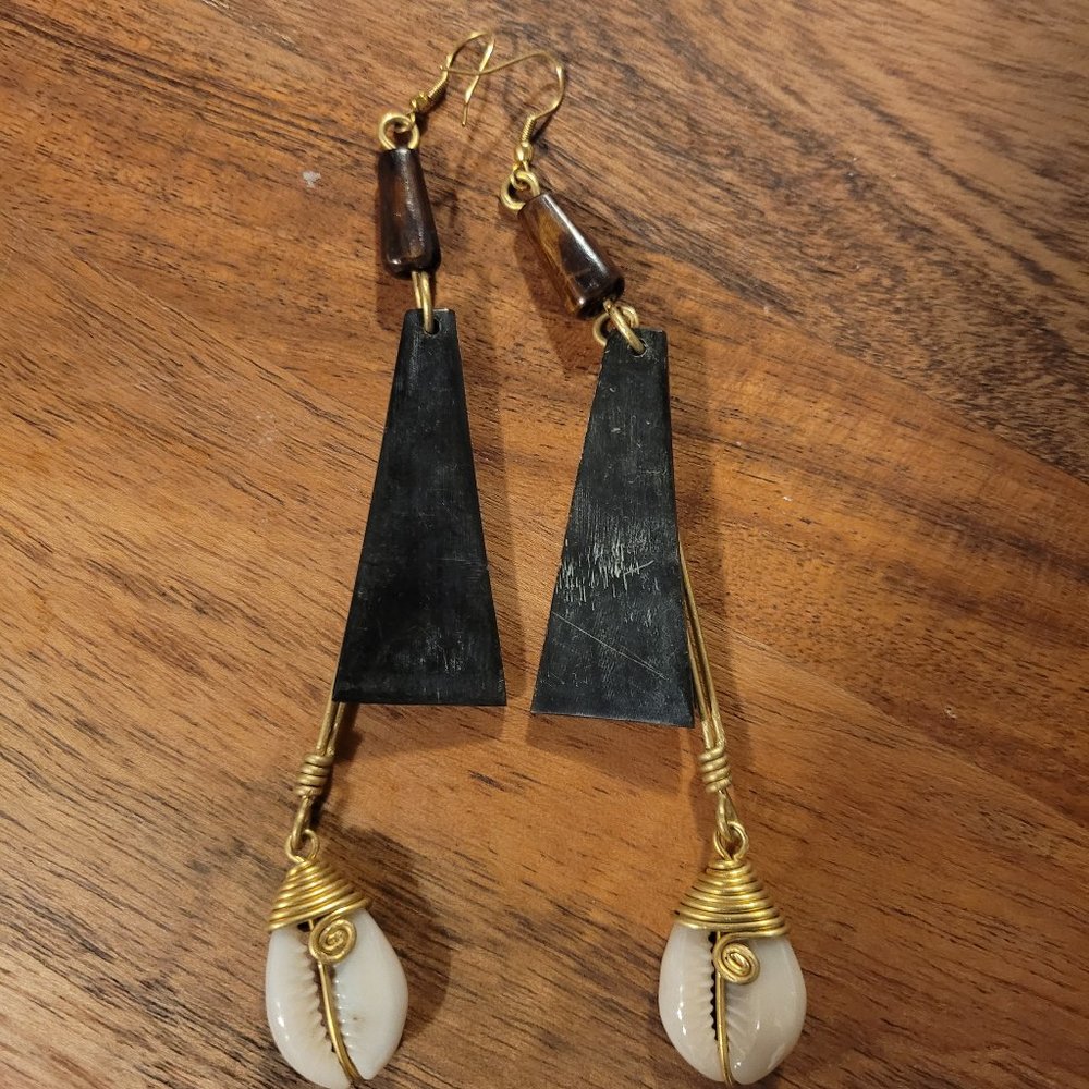 Cowrie Earrings